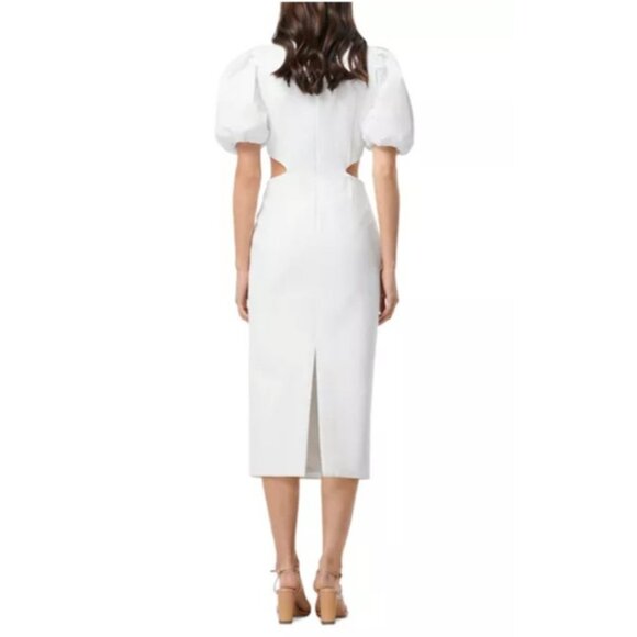 Elliatt Suffage Dress - Midi Dress White Size L - Picture 15 of 16